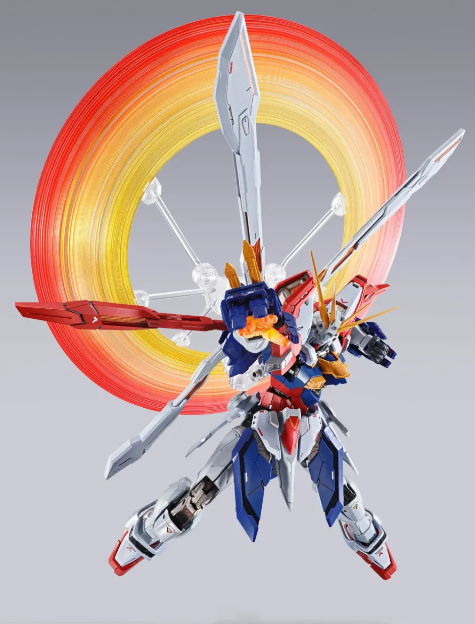 Action Figures>Metal Build Mobile Fighter G Gundam Burning Gundam & Burning Gundam Second