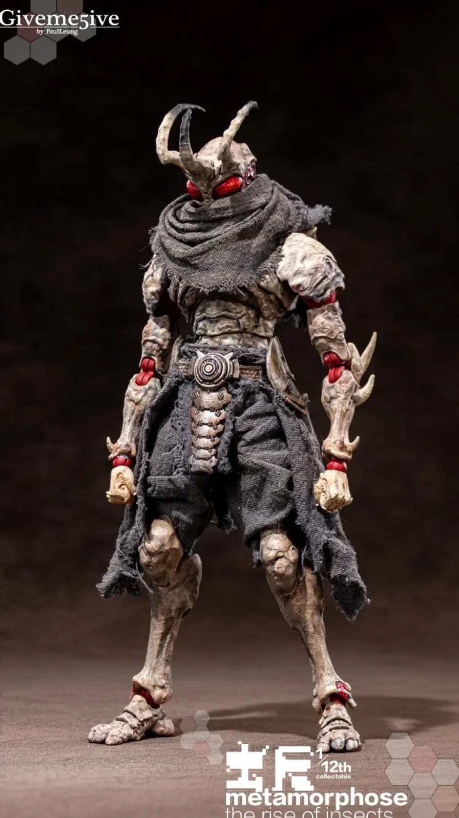 Action Figures>Metamorphose: The Rise of Insects Series Airoki 1/12 Scale Action Figure