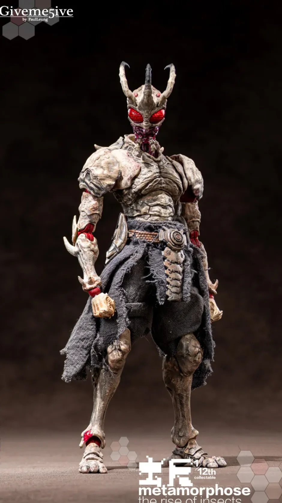 Action Figures>Metamorphose: The Rise of Insects Series Airoki 1/12 Scale Action Figure