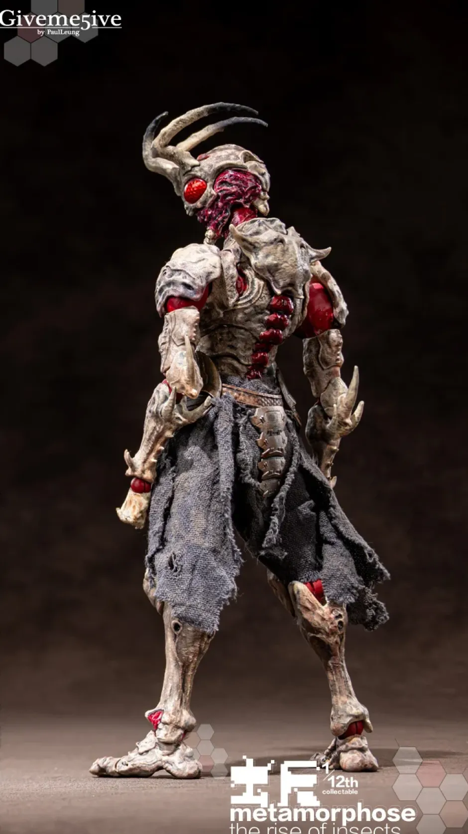 Action Figures>Metamorphose: The Rise of Insects Series Airoki 1/12 Scale Action Figure