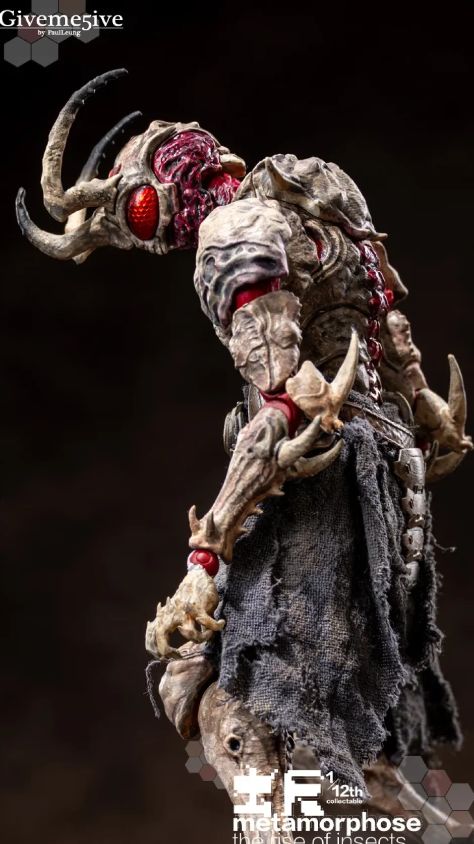 Action Figures>Metamorphose: The Rise of Insects Series Airoki 1/12 Scale Action Figure