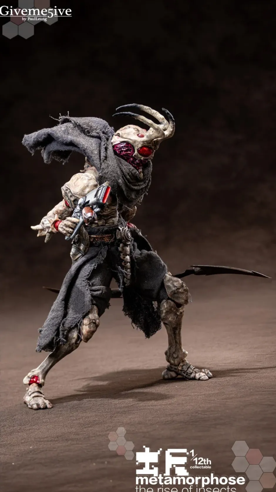 Action Figures>Metamorphose: The Rise of Insects Series Airoki 1/12 Scale Action Figure