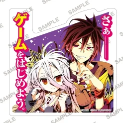 Stickers>MF Bunko J No Game No Life Diecut Sticker