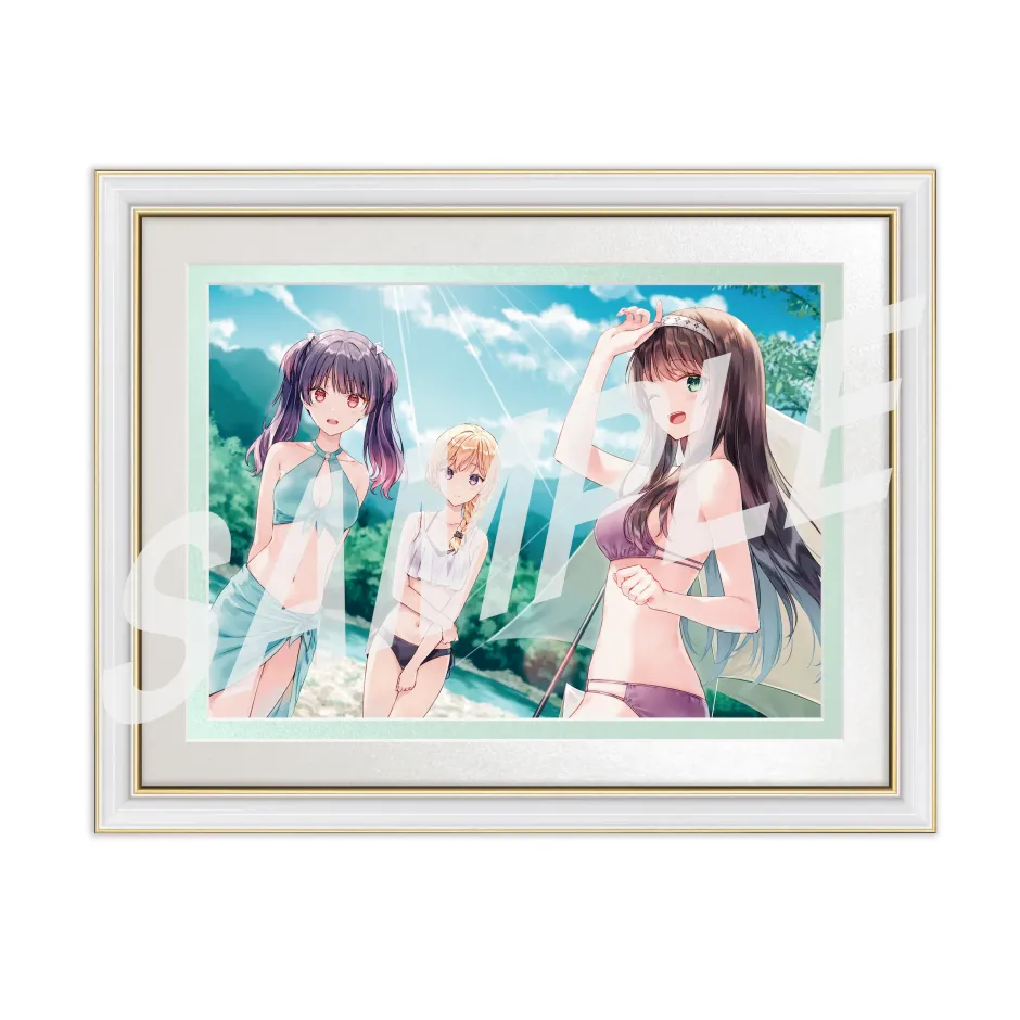 Fine Art>MF Bunko J Summer School Festival 2024 A4 Chara Fine Graph - No Game No Life