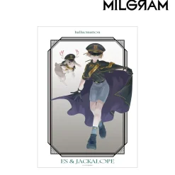 Milgram LIVE EVENT hallucination Ver. A3-Size Mat Effect Poster Clearance