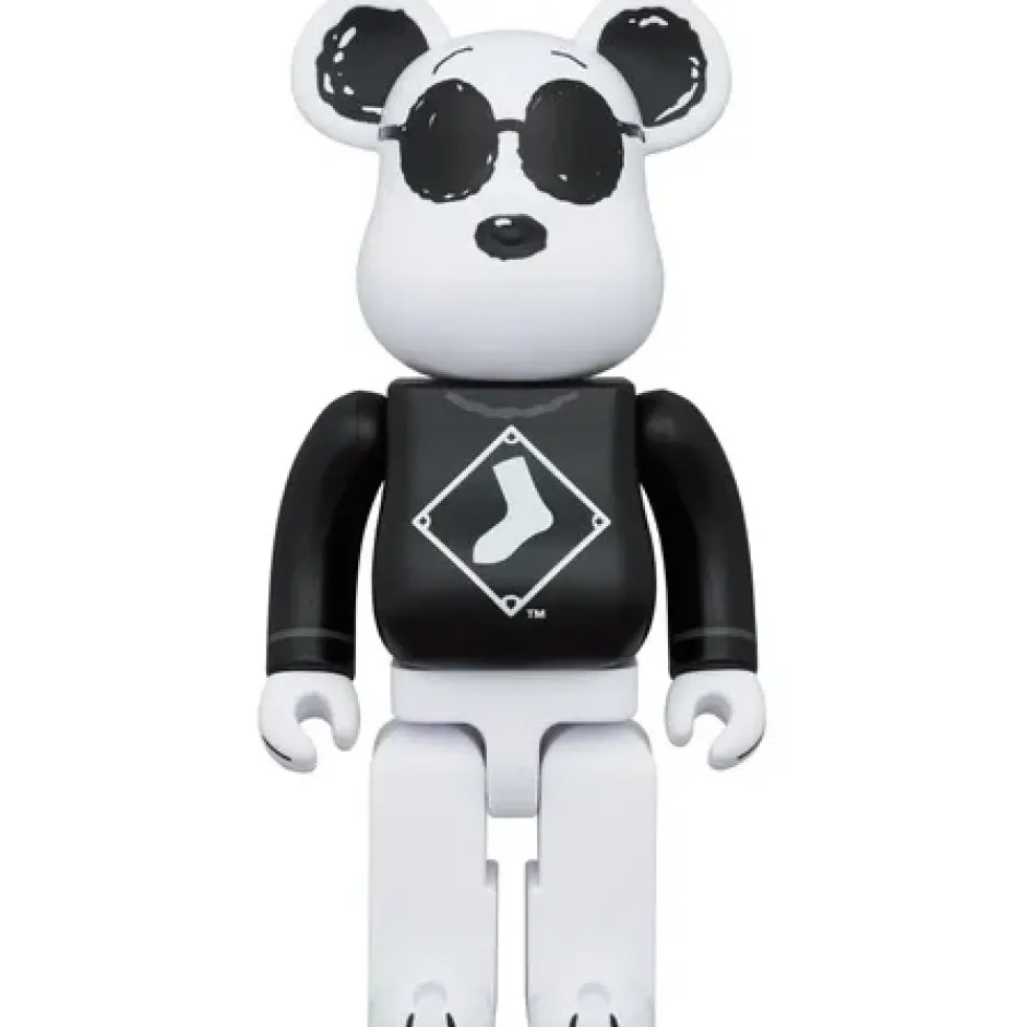 Be@Rbrick>MLB × PEANUTS BE@RBRICK Snoopy(White Sox) 1000%
