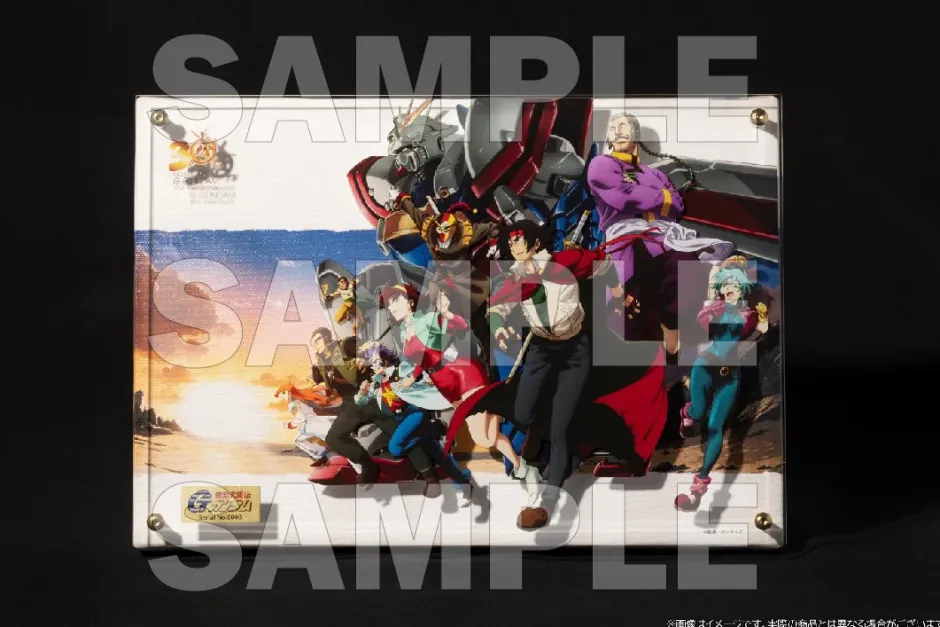 Fine Art>Mobile Fighter G Gundam 30th Anniversary Layered Graph®