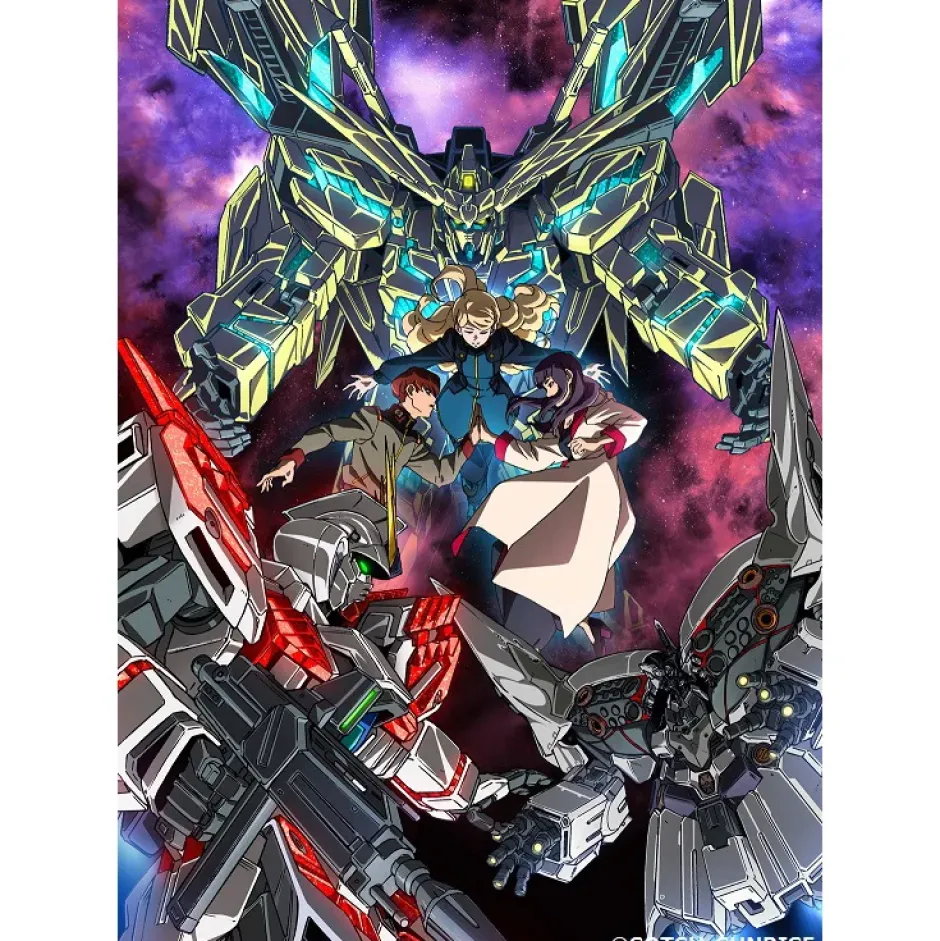 Mobile Suit Gundam Narrative Blu-ray Disc Limited Edition w/ Original Art Board New