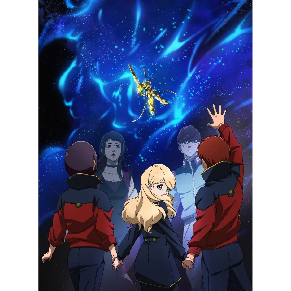 Mobile Suit Gundam Narrative Blu-ray Disc Limited Edition w/ Original Art Board New