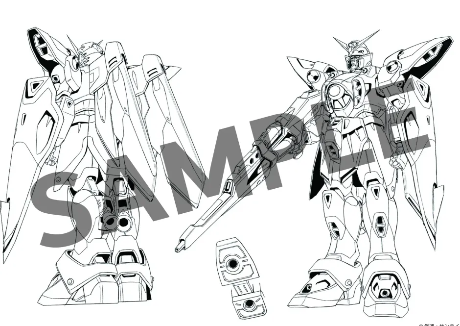Mobile Suit Gundam W & Endless Waltz 30th Anniversary Official Book Operation 30th Outlet