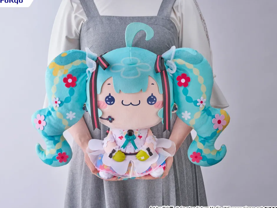 Big Plushies>Mochipiko Super BIG Plushie Hatsune Miku JAPAN LIVE TOUR 2025 ~BLOOMING~