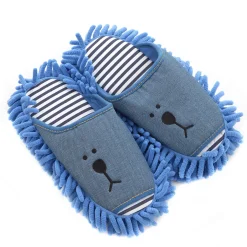Roomwear & Sleepwear>Mofu Mofu Denim Slippers