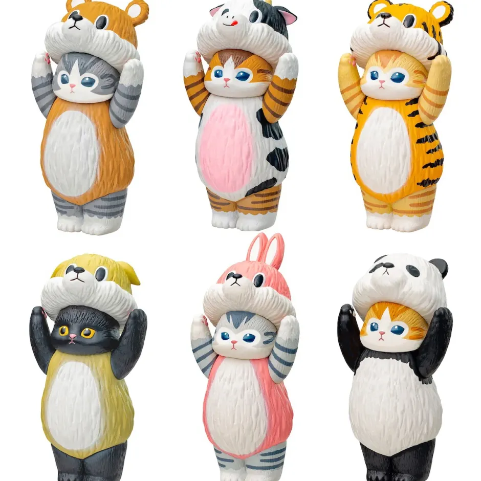 Soft Vinyl Figures>Mofusand Soft Vinyl Figures Collection Box Set