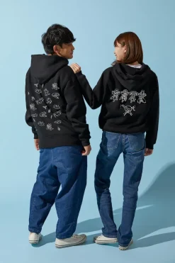 Monster Hunter Rise Gorogoro Otomo Line Art Hoodie Discount