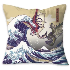Monster Hunter Ukiyo-e Cushion Collection New