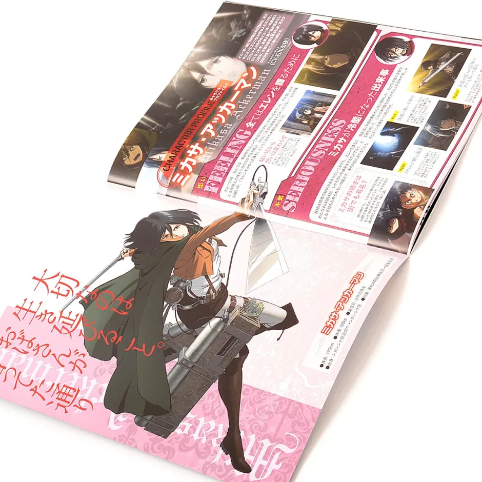 Anime & Manga Magazines>Monthly Attack on Titan Official Figure Collection Magazine Vol. 9 w/ Mikasa Ackerman Figure (Standing Ver.)