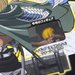 Anime & Manga Magazines>Monthly Attack on Titan Official Figure Collection Magazine Vol. 5 w/ Armin Arlert Figure (3D Maneuver Gear Ver.)