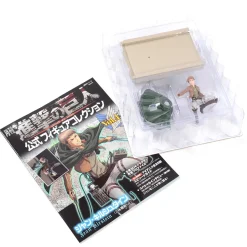Anime & Manga Magazines>Monthly Attack on Titan Official Figure Collection Magazine Vol. 4 w/ Jean Kirstein Figure (3D Maneuver Gear Ver.)