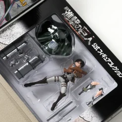 Monthly Attack on Titan Official Figure Collection Magazine Vol. 2: Levi (Three Dimensional Maneuver Gear Ver.) New