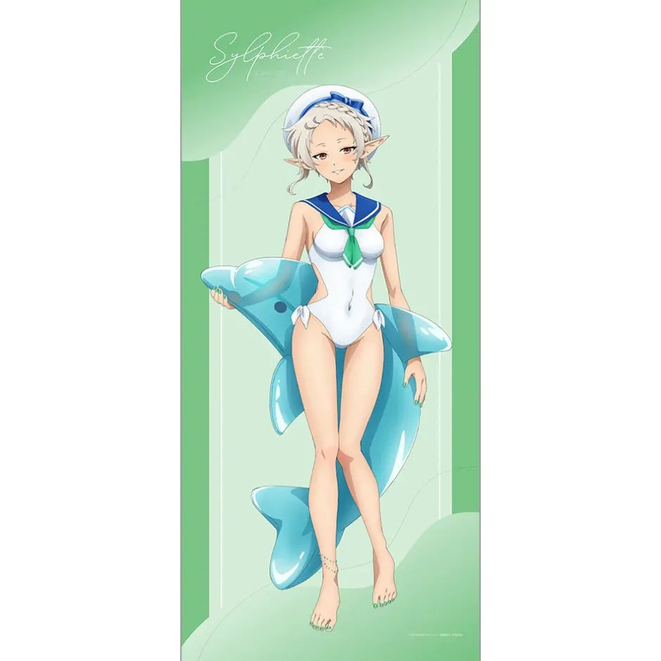 Tapestries>Mushoku Tensei: Jobless Reincarnation II Extra Large Tapestry Sylphiette: Marine Sailor Swimsuit Ver.
