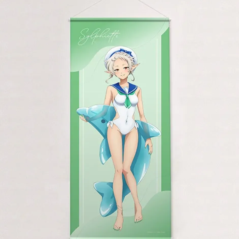 Tapestries>Mushoku Tensei: Jobless Reincarnation II Extra Large Tapestry Sylphiette: Marine Sailor Swimsuit Ver.