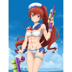 Tapestries>Mushoku Tensei: Jobless Reincarnation II W Suede B2 Tapestry Eris: Marine Sailor Swimsuit Ver.