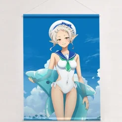Mushoku Tensei: Jobless Reincarnation II W Suede B2 Tapestry Sylphiette: Marine Sailor Swimsuit Ver. Hot