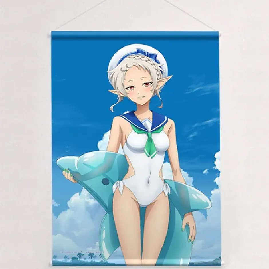 Mushoku Tensei: Jobless Reincarnation II W Suede B2 Tapestry Sylphiette: Marine Sailor Swimsuit Ver. Hot