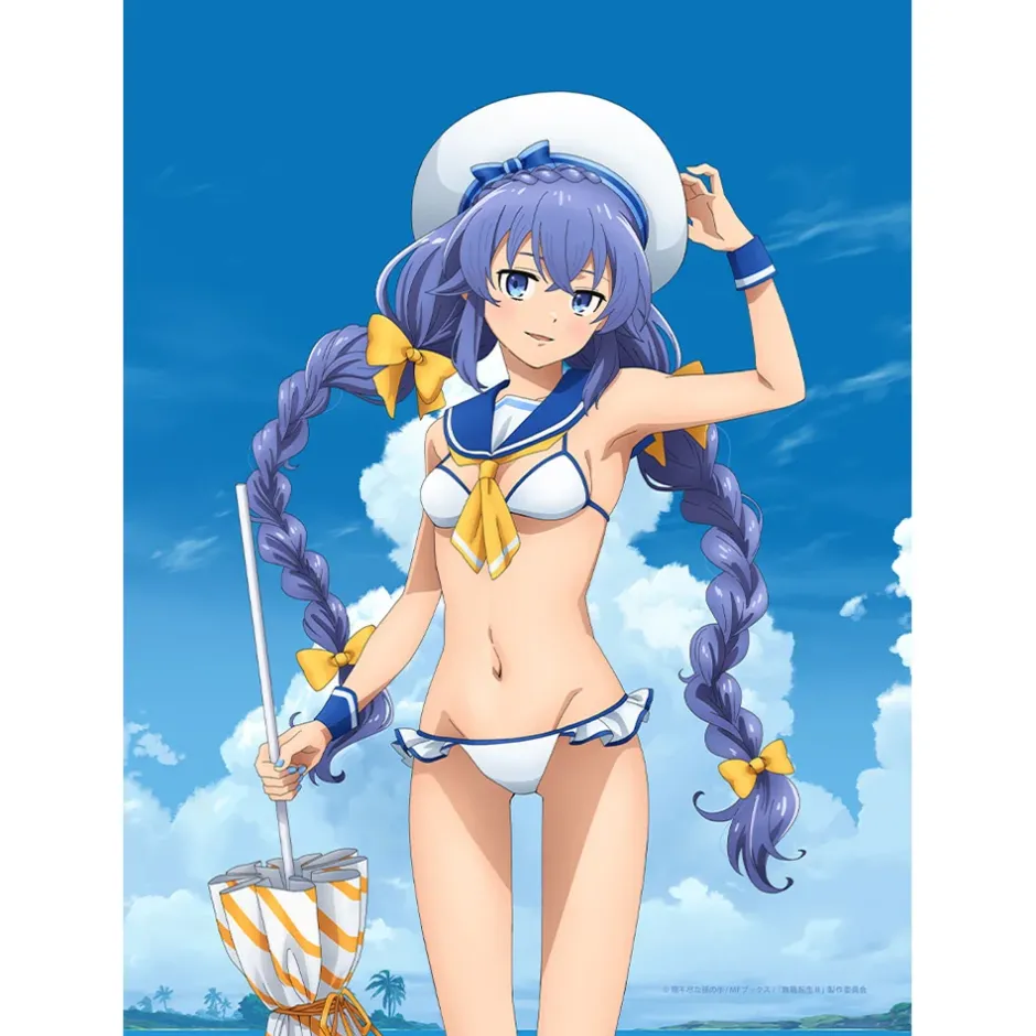 Mushoku Tensei: Jobless Reincarnation II W Suede B2 Tapestry Roxy: Marine Sailor Swimsuit Ver. Sale