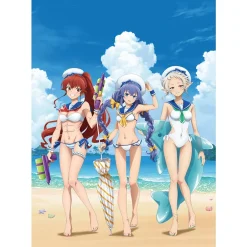 Fine Art>Mushoku Tensei: Jobless Reincarnation II A4 Chara Fine Graph Marine Sailor Swimsuit Ver.