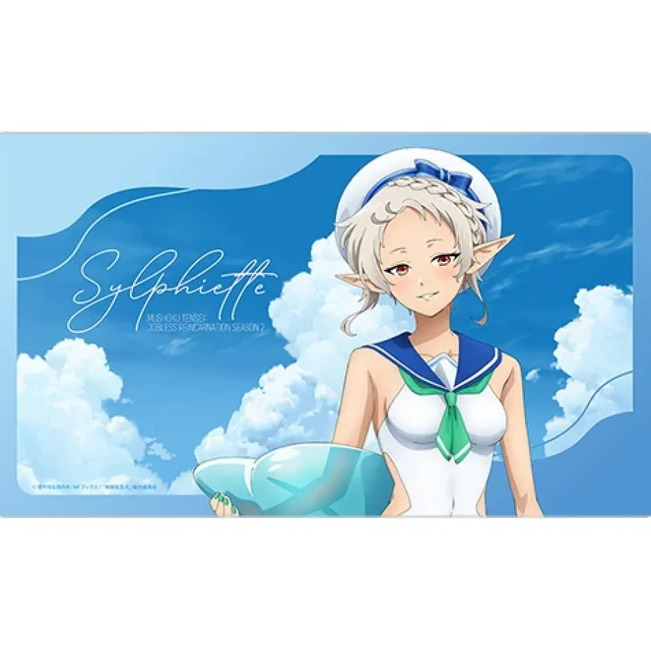 Mushoku Tensei: Jobless Reincarnation II Rubber Mat Sylphiette: Marine Sailor Swimsuit Ver. New