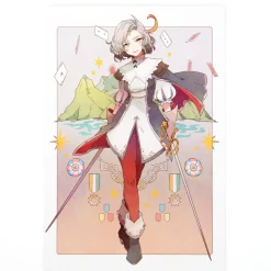 Musketeer Girl Postcards Hot