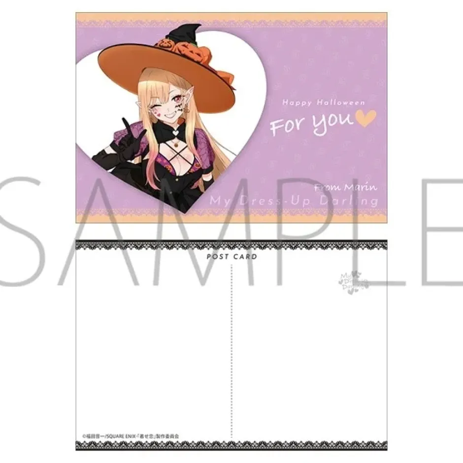 Towels|Postcards>My Dress-Up Darling Halloween with Marin Greeting Set