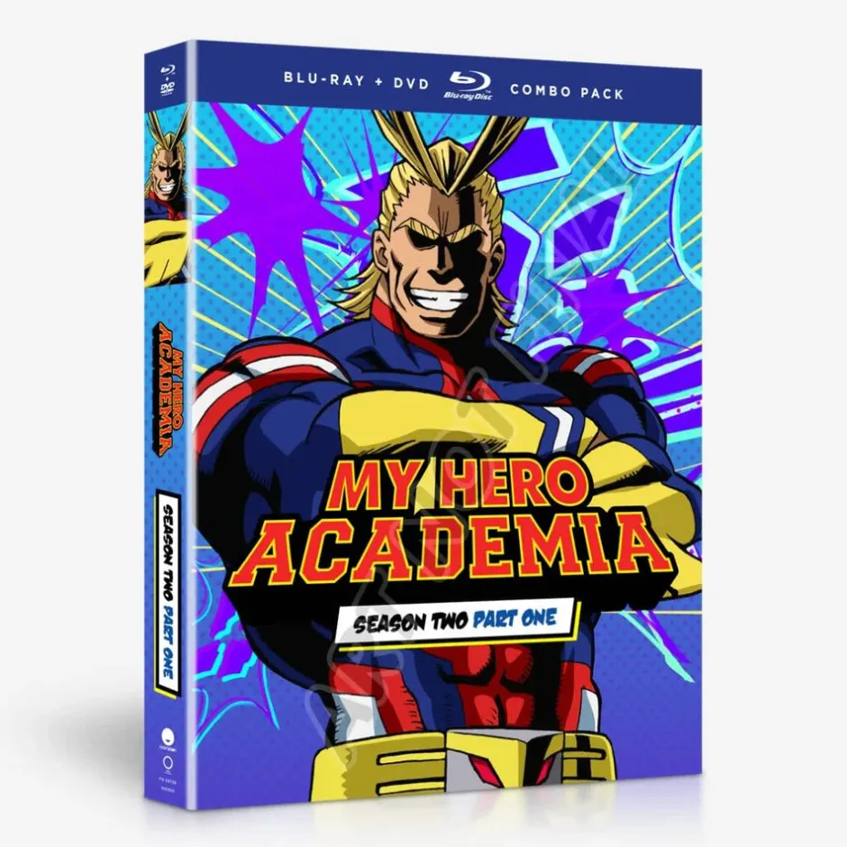 Anime Dvd/Blu-Ray>My Hero Academia Season 2 Part 1 Blu-ray/DVD Combo Pack