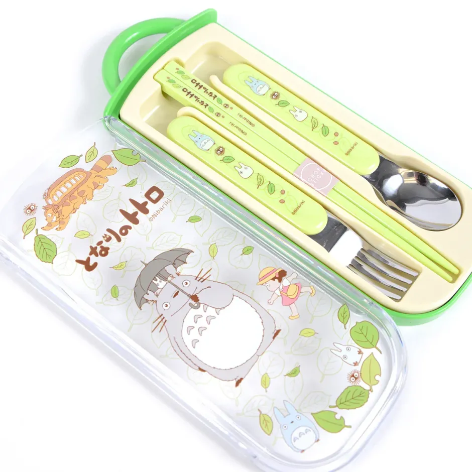 Home Decor>My Neighbor Totoro 3-in-1 Utensil Set & Carrier