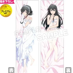 Cushions>My Teen Romantic Comedy SNAFU Too! Dakimakura Pillow Cover Premium Yukino: Wedding Dress Ver.