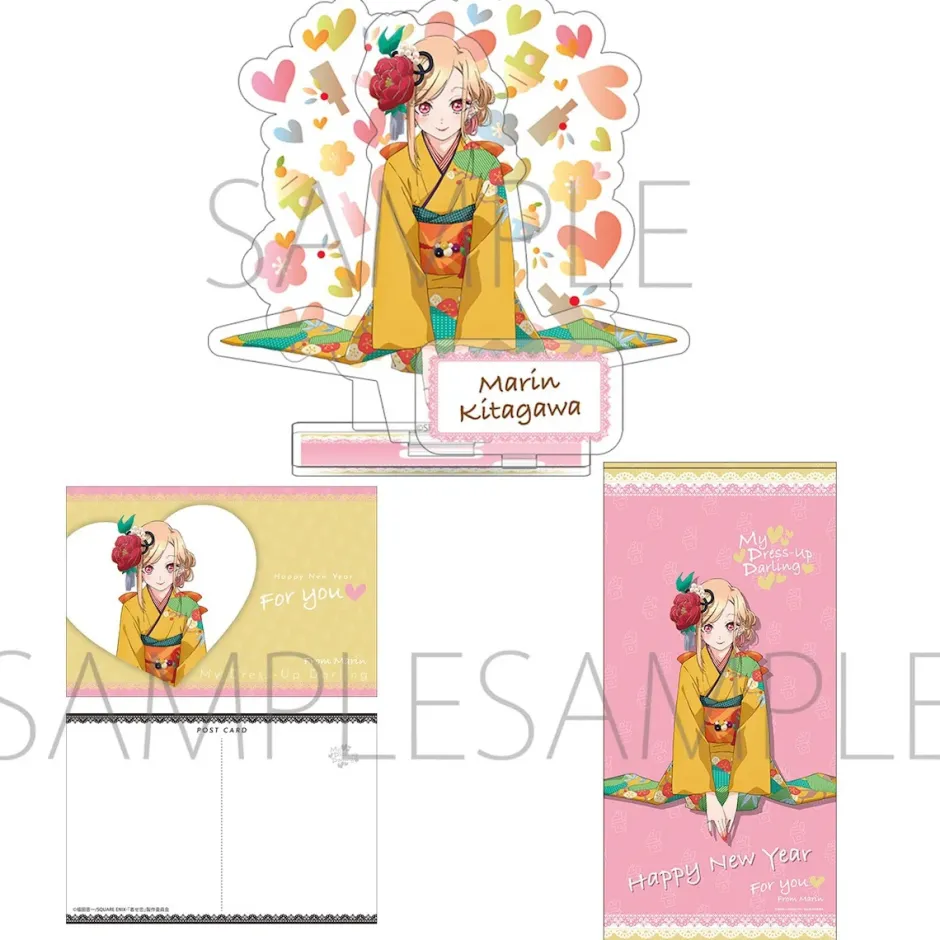 My Dress-Up Darling New Year with Marin Greeting Set Clearance