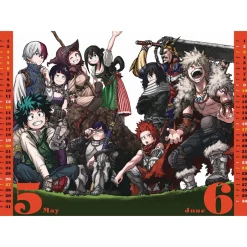 My Hero Academia 2018 Comic Calendar Best