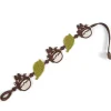 Jewelry & Hair Accessories>My Neighbor Totoro Totoro & Green Leaf Lace Bracelet