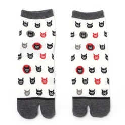 Roomwear & Sleepwear|Footwear>Nagomi Modern Women's Cat Tabi Socks