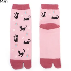 Nagomi Modern Japanese Cat Tabi Socks Sale