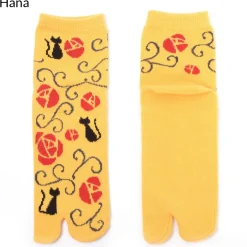 Nagomi Modern Japanese Cat Tabi Socks Sale