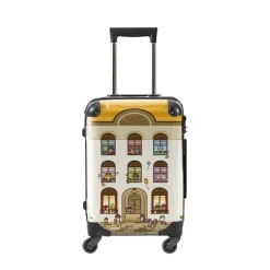 Pouches & Other Cases>Nameko Saibai Kit Art Suitcase World Hotel