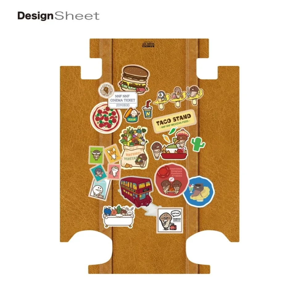 Nameko Saibai Kit Art Suitcase Nameko Sticker Sale