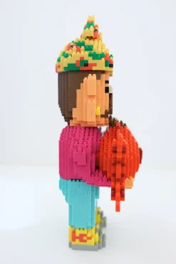 Games>Nanoblock Shibuya Pixel Art Artist Works: Yukinori Dehara Figure