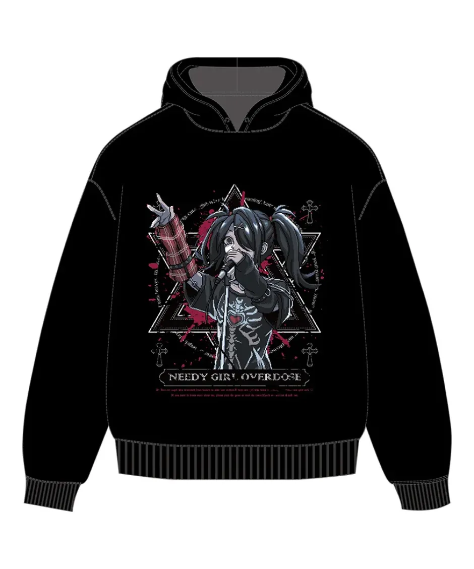 Needy Streamer Overload Ame-chan Rock'n Hoodie Outlet