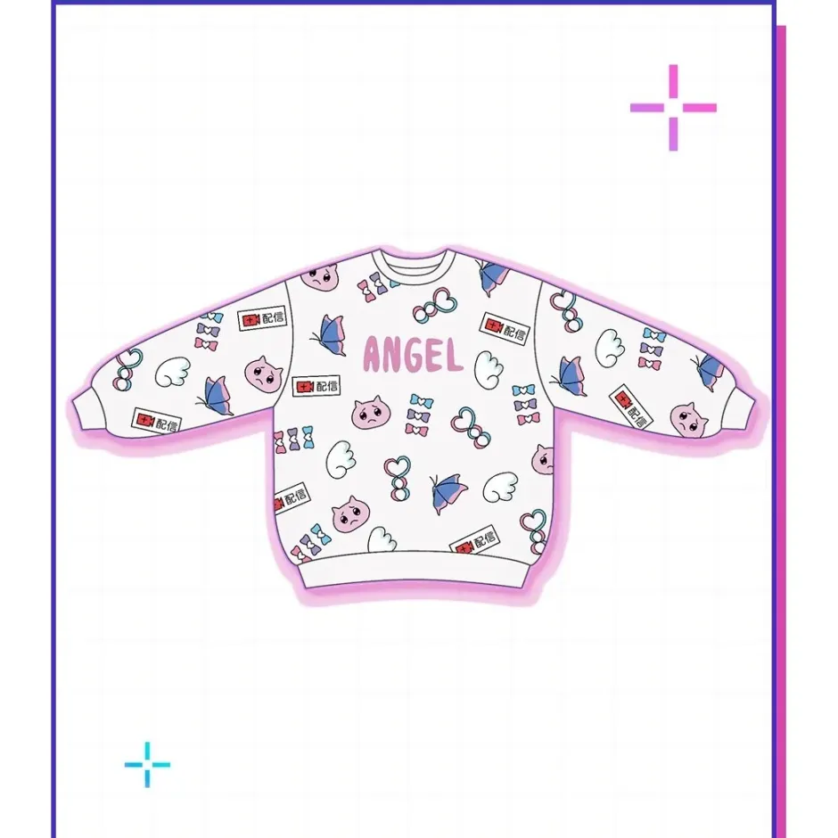 Tops>Needy Streamer Overload Angel Sweatshirt