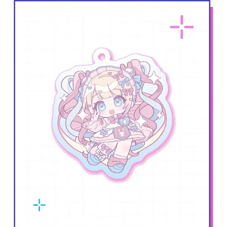 Needy Streamer Overload Fancy Acrylic Key Chain Clearance
