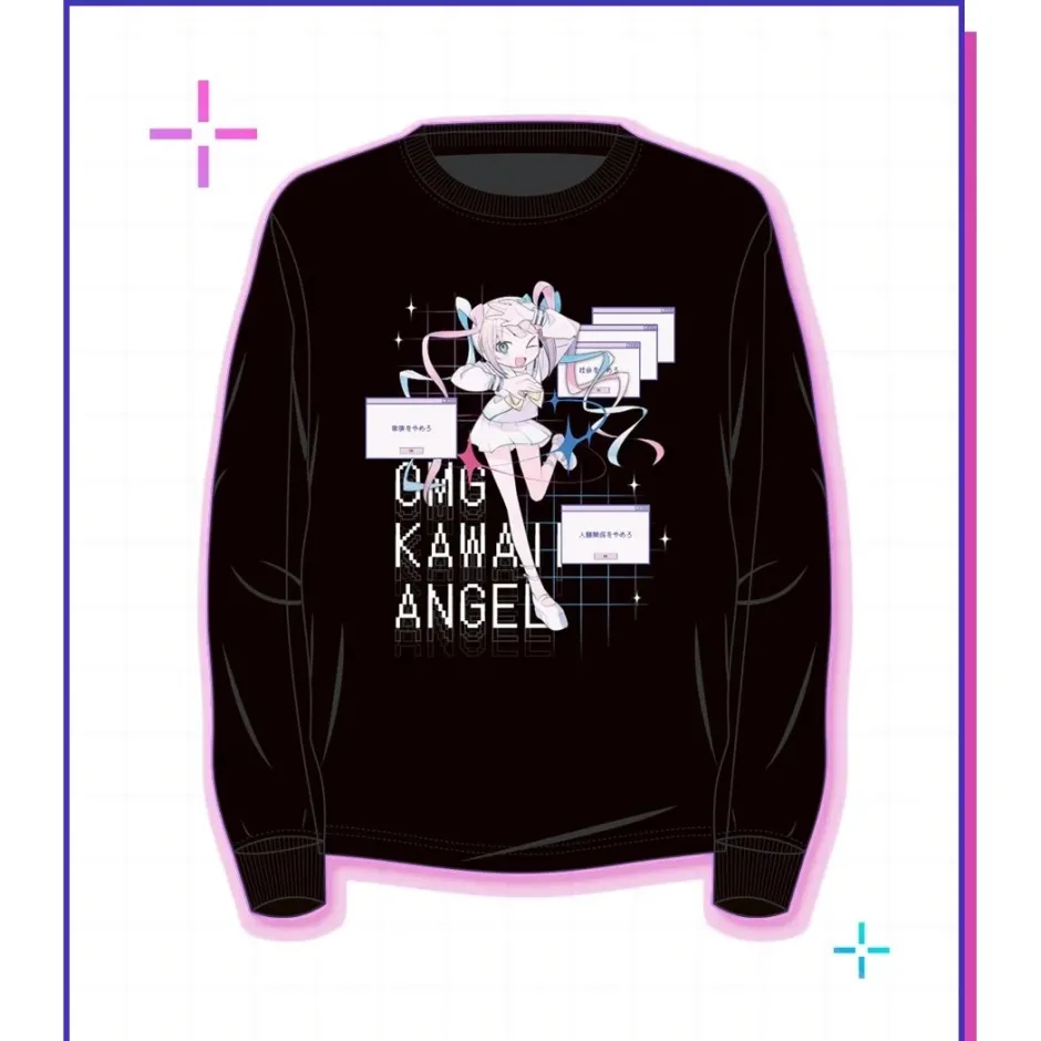 Tops>Needy Streamer Overload OMGkawaiiAngel Transform Long Sleeve T-Shirt
