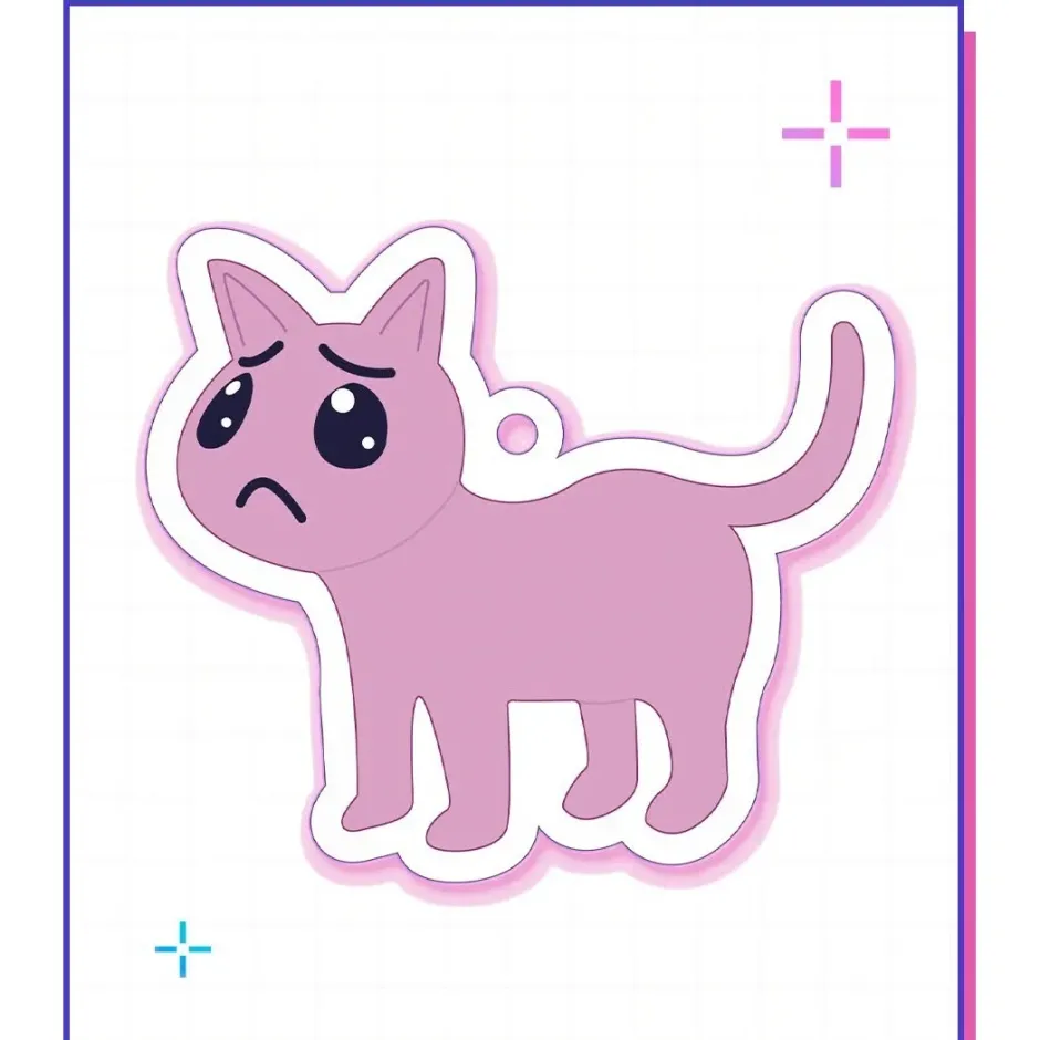 Other Goods>Needy Streamer Overload Pien Neko Rittai de Rubber na Key Chain na Ken